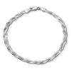 SilberDream Armband geflochten 925 Sterling Silber Damen 19cm SDA2429J