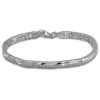 SilberDream Armband Pfeile Zirkonia wei 925er Silber 19cm Damen SDA451W