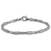 SilberDream Armband Elegant Zirkonia wei 925er Silber 18,7cm Damen SDA458W