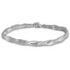 SilberDream Armband Zopf matt/glnzend 925 Sterling Silber 18,8cm SDA463J