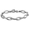 SilberDream Armband Ranke matt/glnzend 925 Sterling Silber 18,8cm Damen SDA465J