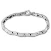 SilberDream Armband Wave 925 Sterling Silber 18,5cm Silberarmband SDA477J