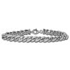 SilberDream Armband Glamour 925 Silber Zirkonia wei 19cm Damen SDA4791W