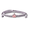 Kinder Armband pink Krone Kinderschmuck aus 925er Silber TW SDA8000P