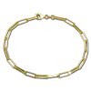 SilberDream Armband Laguna 925 Sterling Silber vergoldet Damen 20cm SDAK0010Y