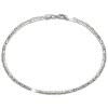 SilberDream Knigsarmband 2mm 925 Sterling Silber Armband Unisex 19cm SDAK0029J