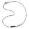 SilberDream Fukette Feder 25cm Damenschmuck 925er Silber SDF8000J