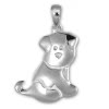 Teenie-Weenie Kettenanhnger Hndchen fr Kinder 925er Silber SDH412J