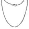 SilberDream Kugelkette 925er Silber Halskette 70cm Kette SDK20670