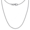 SilberDream Ankerkette fein 925er Silber Halskette 55cm Kette SDK21155
