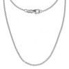 SilberDream Ankerkette fein 925er Silber Halskette 80cm Kette SDK21180
