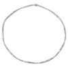 SilberDream Collier Kette Muster gedreht 925er Silber Damen 45cm SDK29045J