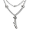 SilberDream Collier Kette Drop 925 Silber 45cm Halskette SDK413