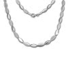 SilberDream Collier Elegance Zirkonia wei 925er Silber 44,5cm Halskette SDK453W