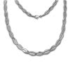 SilberDream Collier Kette Raute 925 Sterling Silber 44,5cm Halskette SDK459J