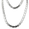SilberDream Collier Kette Circles 925er Silber 44,5cm Damen Halskette SDK474J