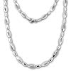 SilberDream Collier Tropfen Zirkonia wei 925er Silber 45cm Halskette SDK476W