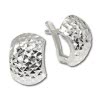 SilberDream Ohrring Glamour diamantiert 925 Silber Ohrstecker SDO315