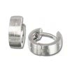 SilberDream Creole Matt klein 12mm 925 Sterling Silber Ohrring SDO333M2