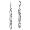 SilberDream Ohrhnger Bltter 925 Sterling Silber Damen Ohrring SDO370M
