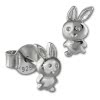 Teenie-Weenie Ohrstecker Hschen 925er Silber Kinder Ohrringe SDO408