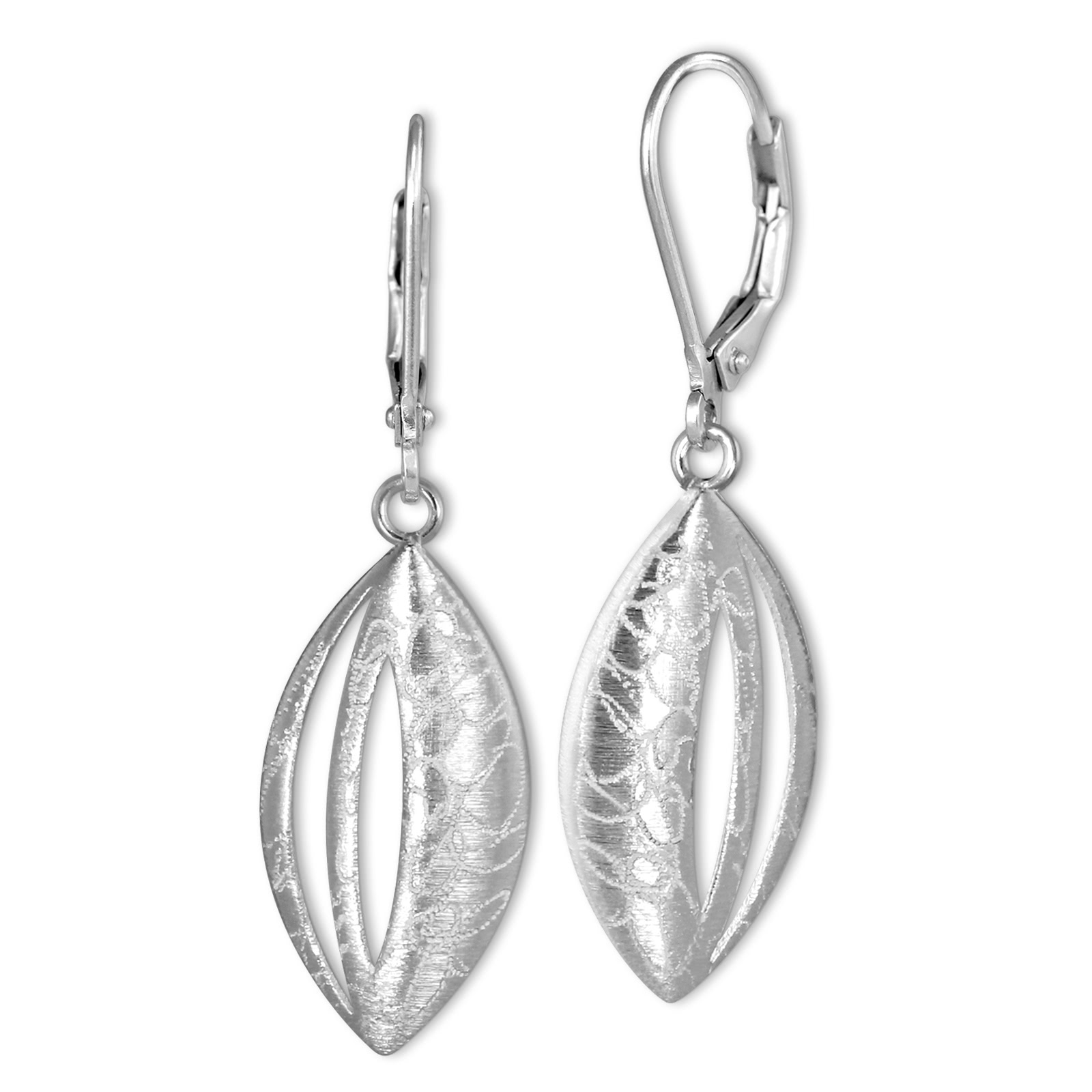 SilberDream Ohrhnger Eleganz 925 Sterling Silber Ohrring SDO4283J