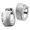 SilberDream Creole Line Zirkonia wei 925 Sterling Silber Damen SDO4306W