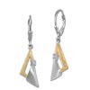 SilberDream Ohrhnger Triangles Zirkonia wei 925 Sterling Silber Damen SDO4339T