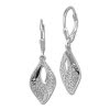 SilberDream Ohrhnger Orient Zirkonia wei 925 Sterling Silber Damen SDO4384W