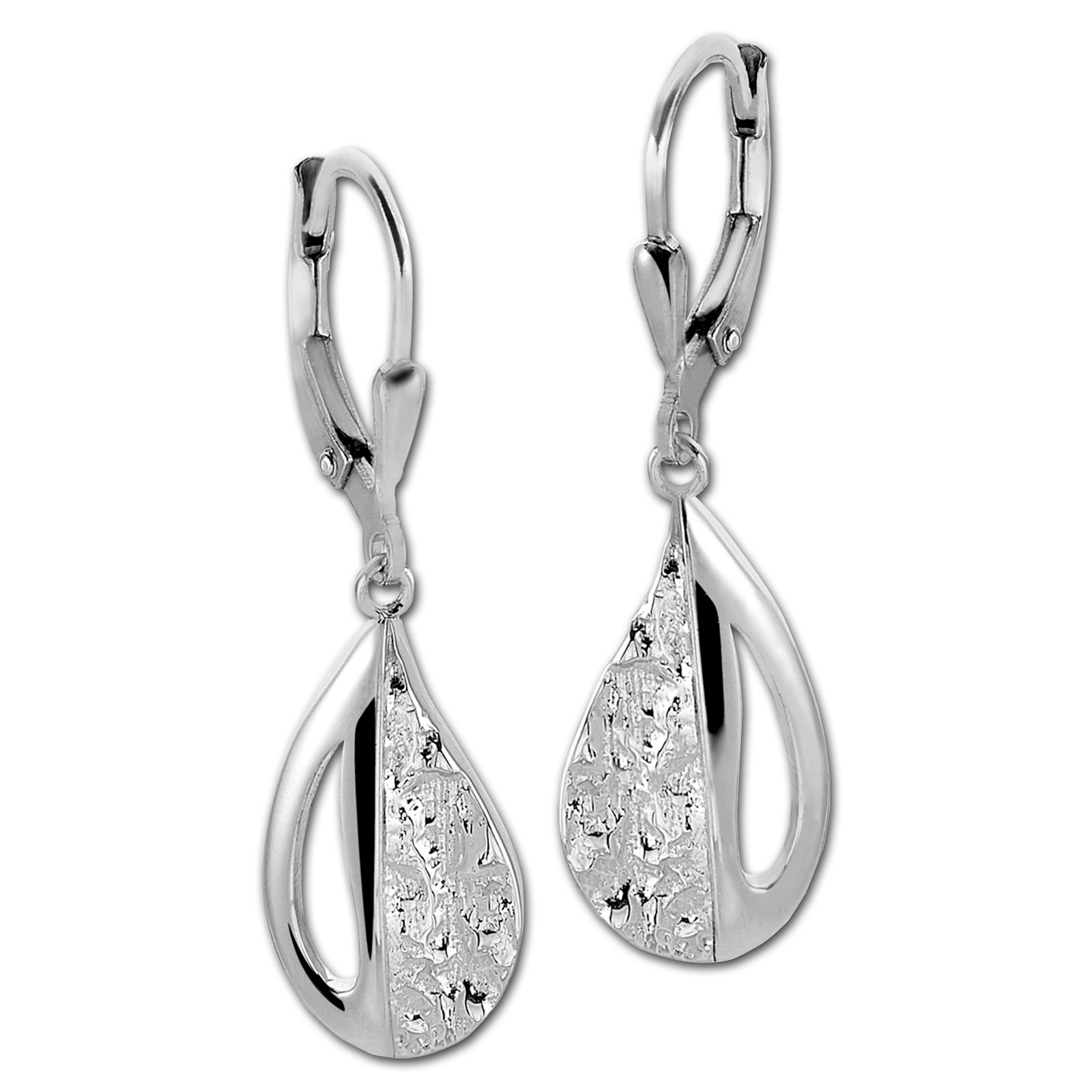 SilberDream Ohrhnger Drops 925er Sterling Silber Damen SDO4395O