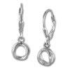 SilberDream Ohrring Doppelring 925 Sterling Silber Ohrhnger SDO5687