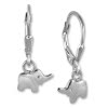 Kinder Ohrring Elefant 925er Silber Ohrhnger Kinderschmuck TW SDO571J