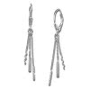 SilberDream Ohrhnger 3er Kettchen Ohrring 925er Silber SDO5723