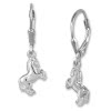 Kinder Ohrring Pferd 925er Silber Ohrhnger Kinderschmuck TW SDO583J