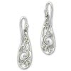 SilberDream Ohrhnger Ornament 925 Sterling Silber Damen Ohrringe SDO6718J