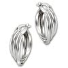 SilberDream 3er Creole klein 1,9cm 925 Sterling Silber Damen Ohrring SDO67331