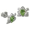 Kinder Ohrring Frosch grn Silber Ohrstecker Kinderschmuck TW SDO8005L