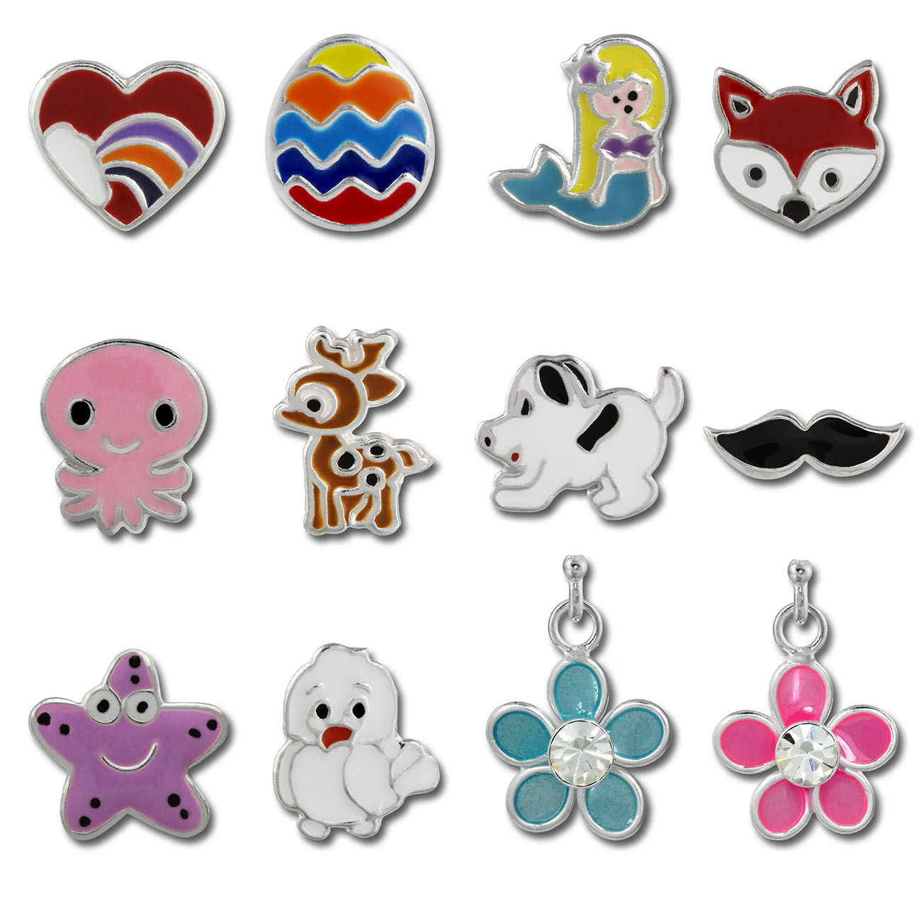 Kinder Ohrring 925 Sterling Silber Ohrstecker Motive Kinderschmuck TW SDO8196X