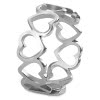 SilberDream Ring Herzen Gr. 56 Sterling 925er Silber SDR400J56