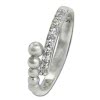 SilberDream Ring Kugeln Zirkonia wei Gr.58 aus 925er Silber SDR409W58