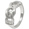 SilberDream Ring Chain Zirkonia wei Gr.60 aus 925er Silber SDR422W60