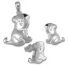 Teenie-Weenie Kinder Schmuck Set 925 Silber Hndchen SDS4910J