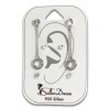 SilberDream Ohrstecker 3er Set Dangle, Kugel, Zirkonia 925er Ohrring SDS603WJ