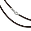 Leder Halskette 45cm braun 2mm für Charms - Silber Dream Charms - SML7845